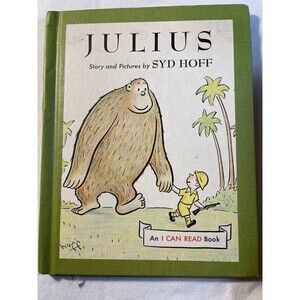 1959 Edition JULIUS By SYD HOFF Hard Cover Illustrated I Can Read Book